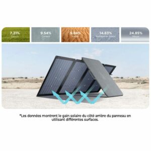 Panneaux solaire portable EcoFlow 220w