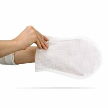 Gant toilette pré imbibé sans rincage AQUA van week accessoire van hygiène (3)