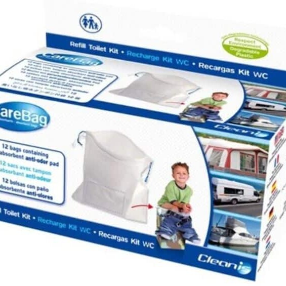 VAN WEEK sac absorbant toilette seche carebag boite