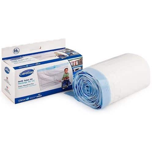 VAN WEEK sac absorbant toilette seche carebag rouleau